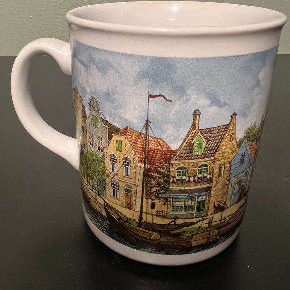 Vintage Royal Schwabap Hand-decorated  Souvenir  Mug 1984 Ter Steege BV Holland - Picture 4 of 7